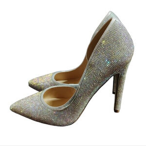 Gorgeous CINDERELLA Crystal Heels NWOB 😍